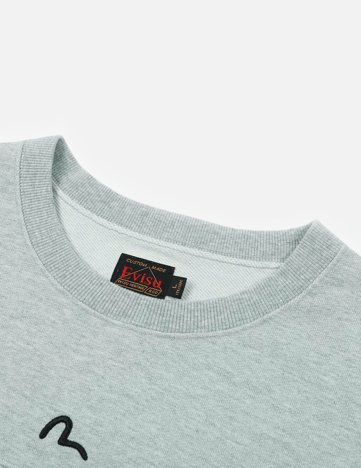 SPRAY-EFFECT GODHEAD PRINT SWEATSHIRT WITH SEAGULL EMBROIDERY - 10