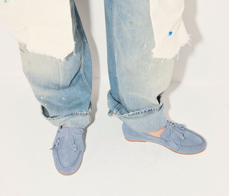 FRĒDA SALVADOR CELESTE FRINGE LOAFER outlook