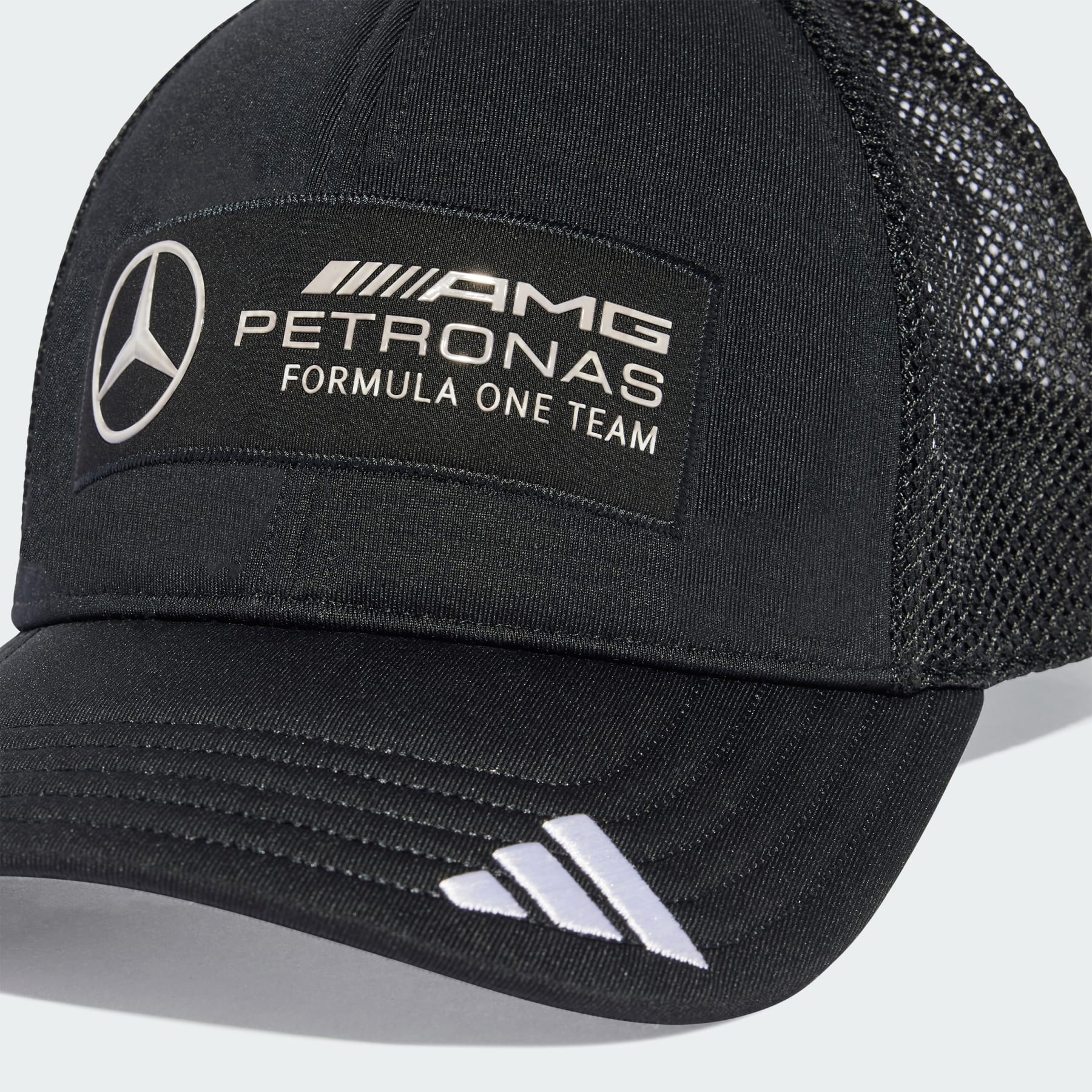 MERCEDES - AMG PETRONAS FORMULA ONE TEAM SNAPBACK LOGO TRUCKER CAP - 2