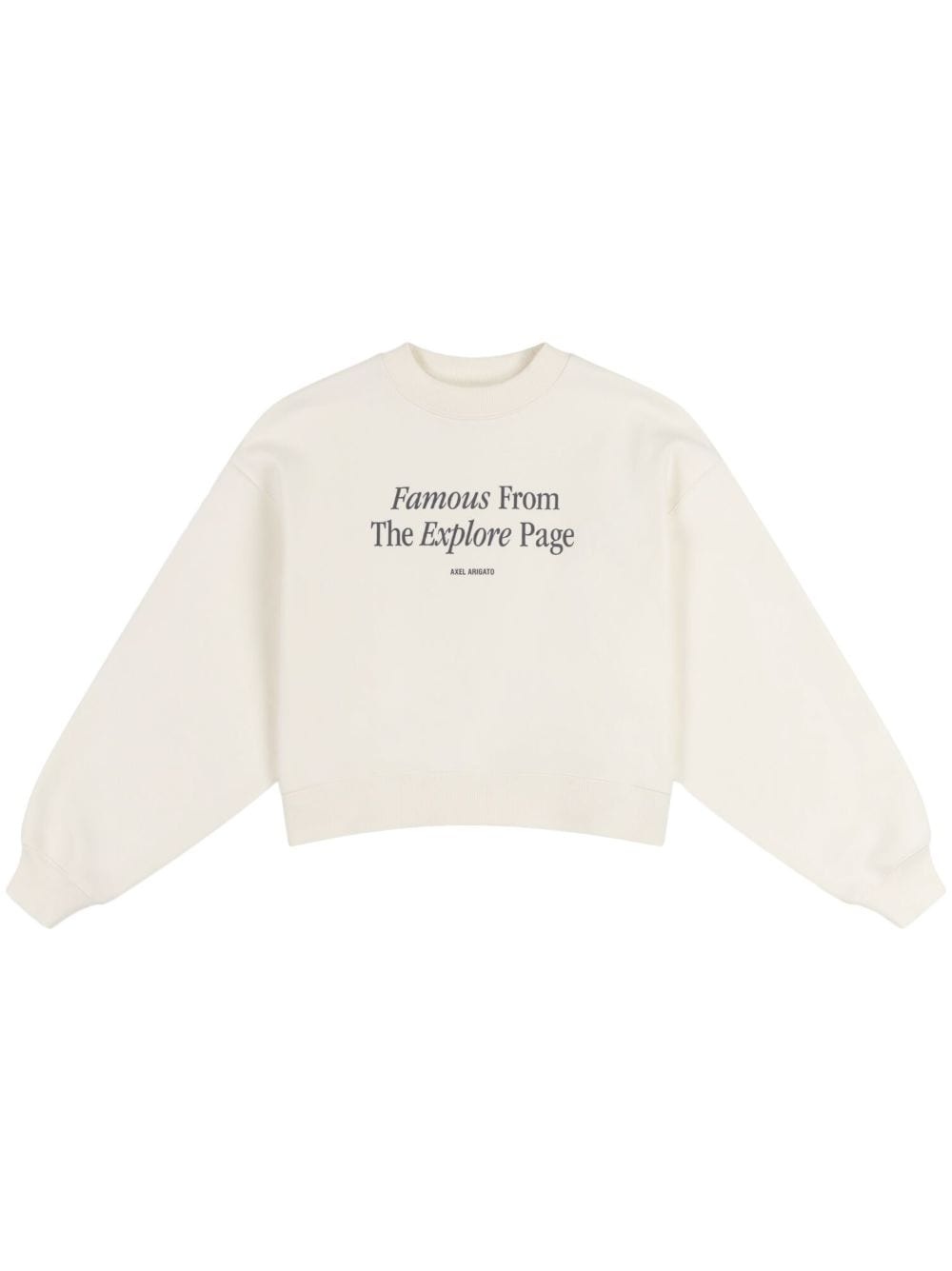 Famous printed sweatshirt - 1