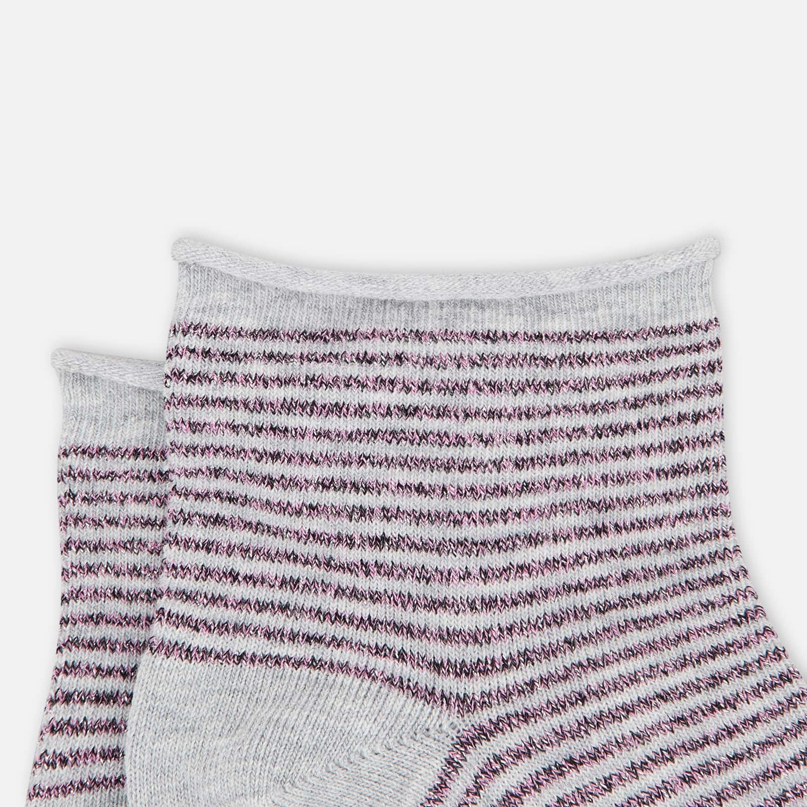 Socks Grey Pink - 2