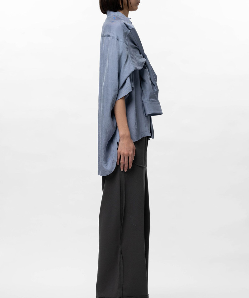 Sleeve Layered Half Sleeve Shirt 15