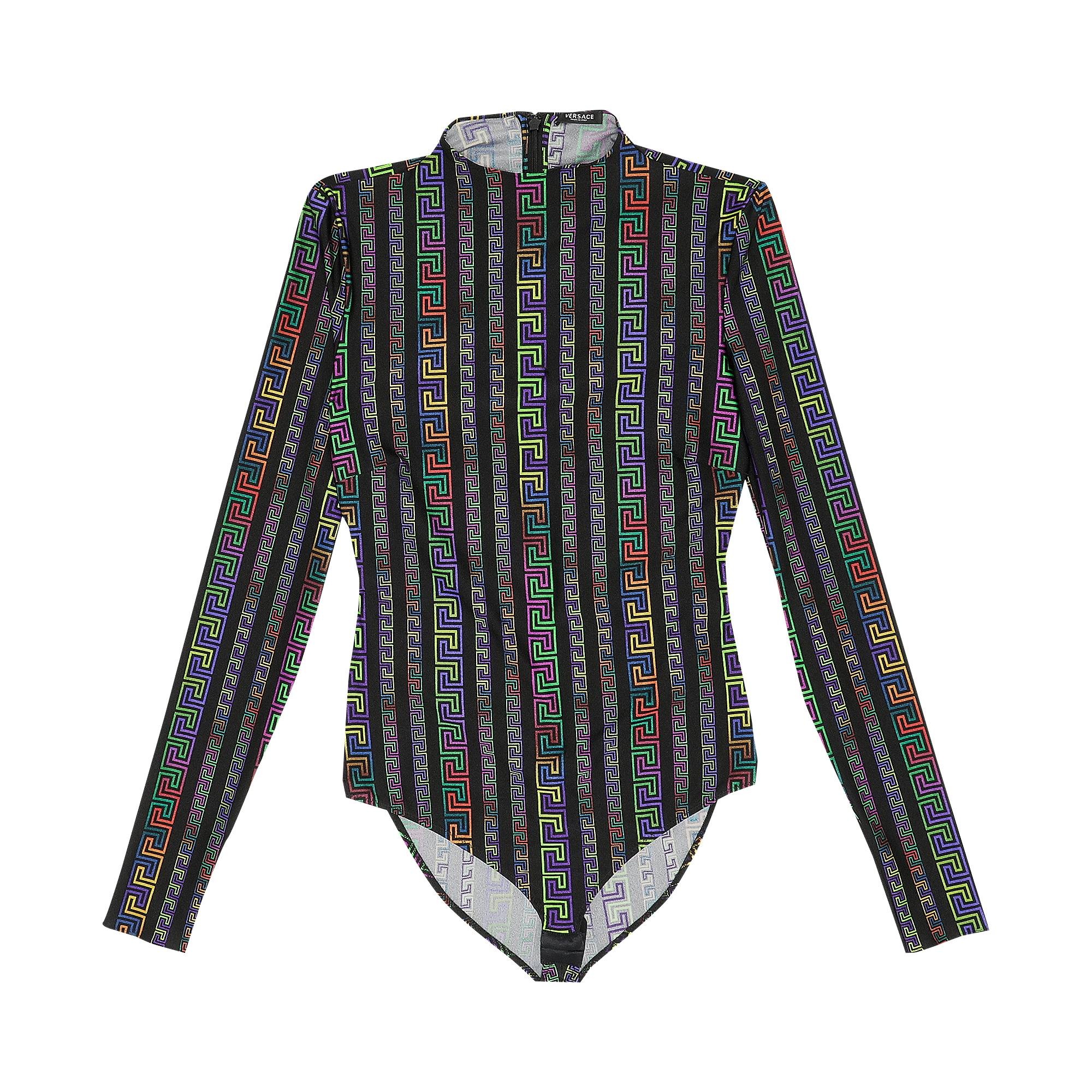 Versace Printed Bodysuit 'Multicolor/Black' - 1