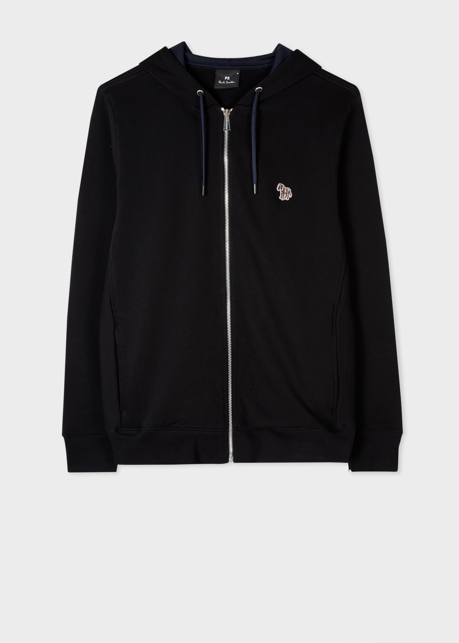 Black Organic Cotton Zebra Logo Hoodie & Sweatpants Set - 5