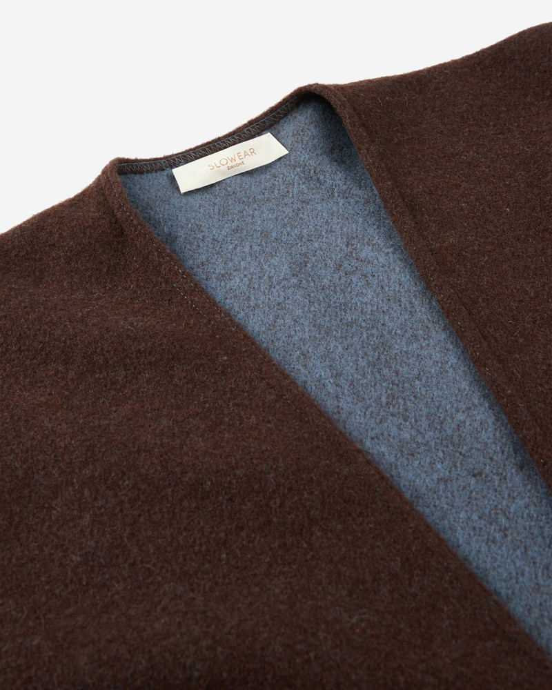 Wool poncho 6
