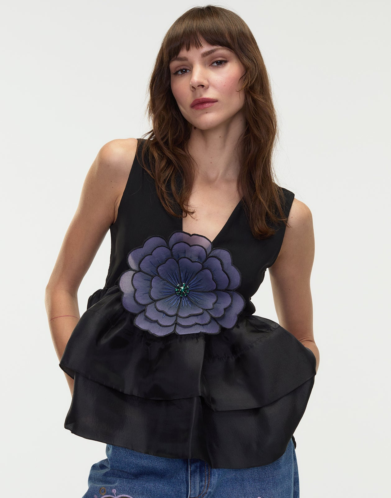 Daphne Organza Top - 1