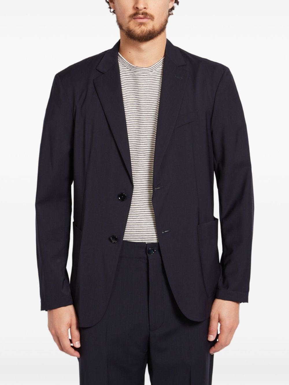 single-breasted blazer - 2