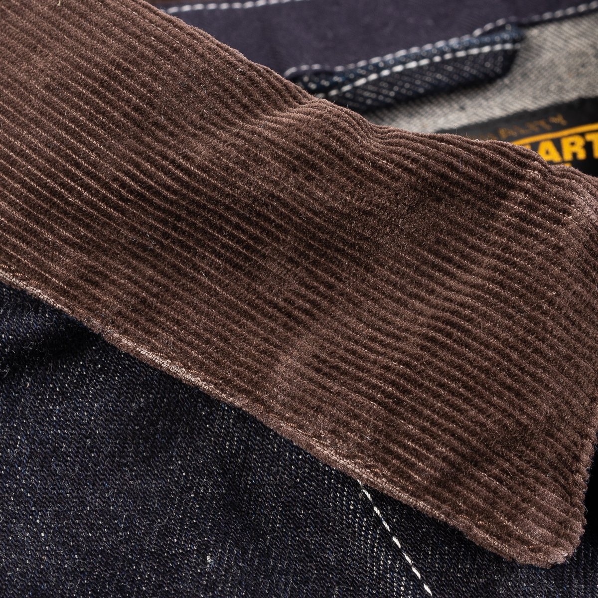 14oz Selvedge Denim Chore Jacket - Indigo - 11