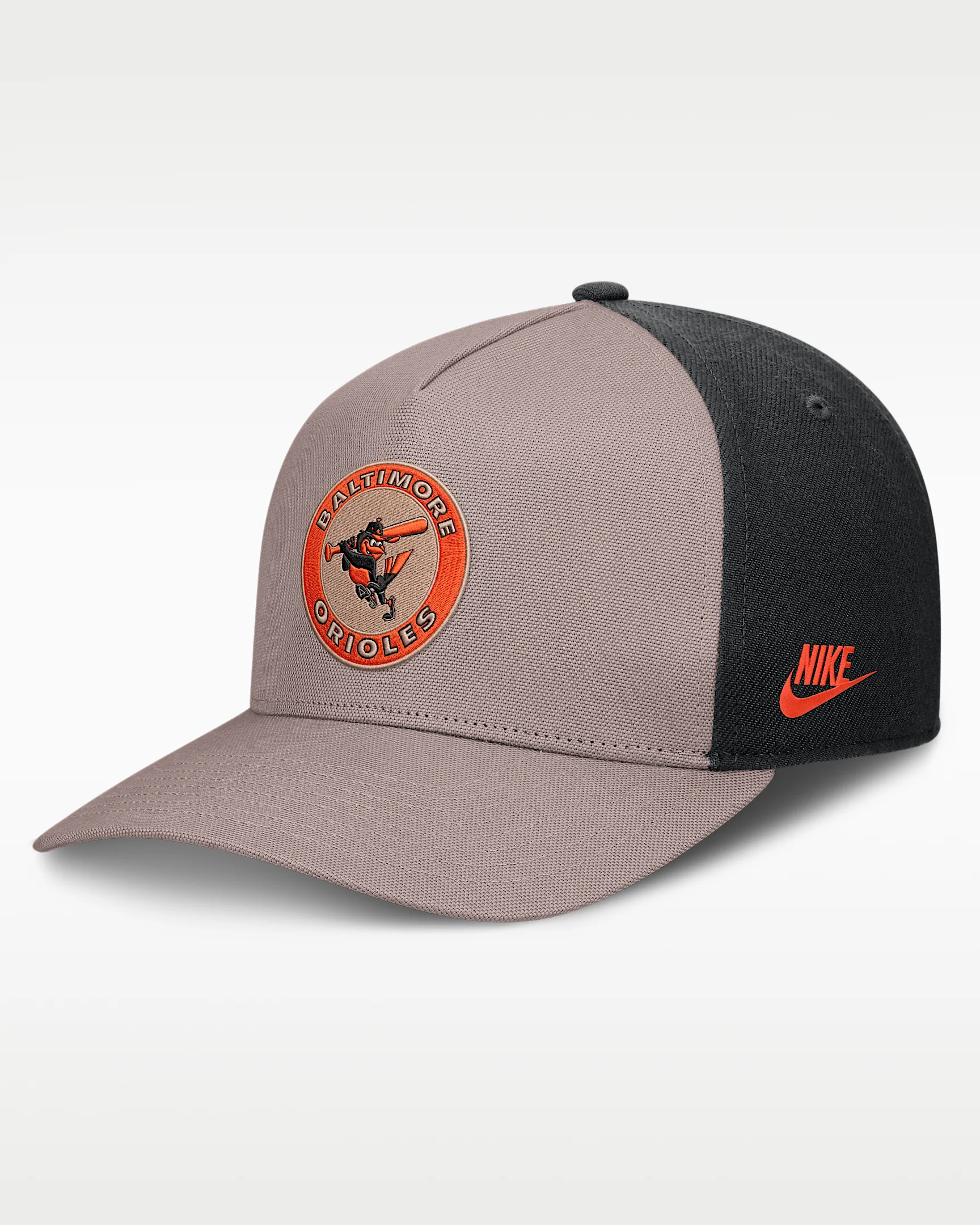 Baltimore Orioles Cooperstown Rise Men's Nike MLB A-Frame Adjustable Hat - 1