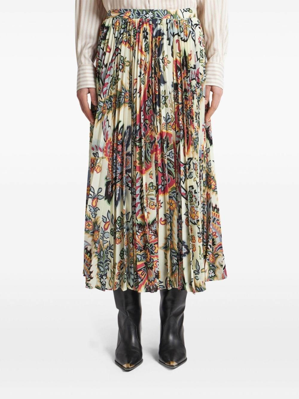 Printed midi skirt - 2