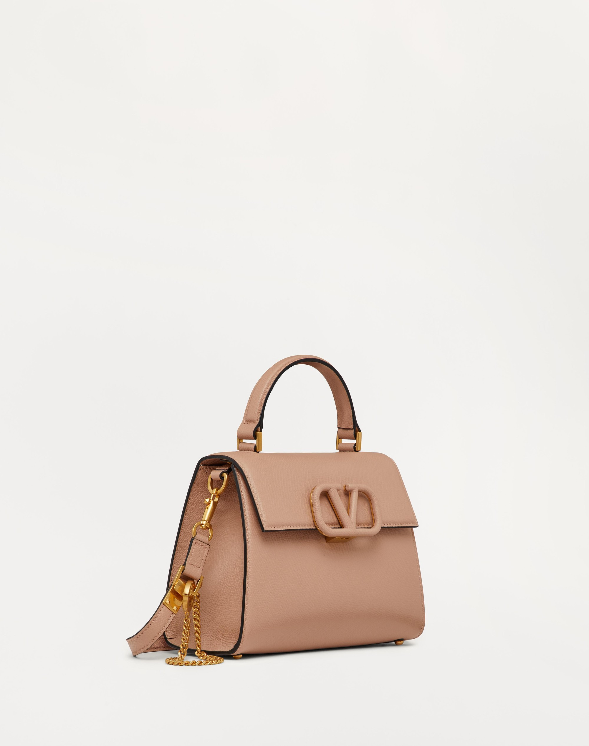 SMALL VSLING GRAINY CALFSKIN HANDBAG - 2