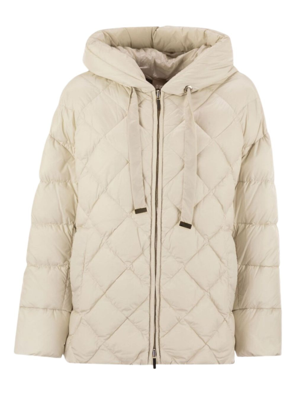 quilted hooded jacket - 1