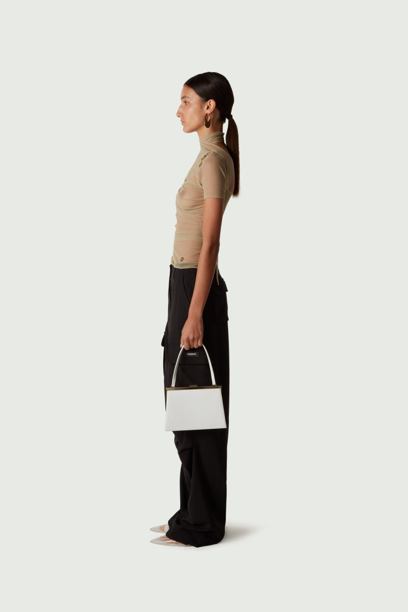 Tailored Wide Leg Cargo Pants 3