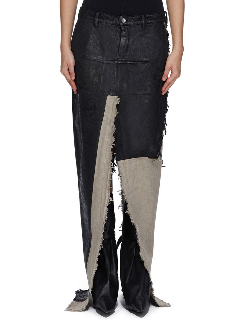 Concordians panelled maxi skirt 1