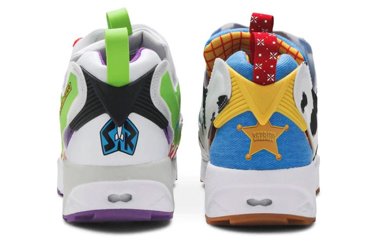 Reebok Toy Story 4 x BAIT x InstaPump Fury OG Mixed 'Woody and Buzz' EG7834 - 4