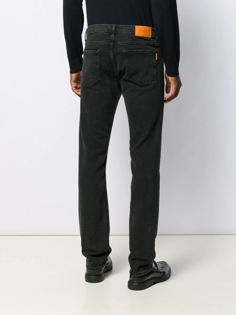 slim-fit five-pockets trousers - 4