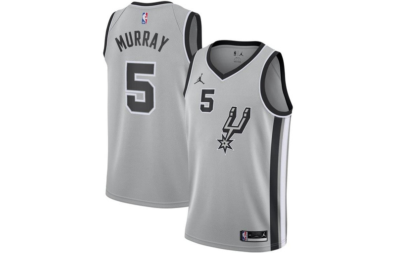 Jordan Air Jordan x NBA San Antonio Spurs Jerseys 'Dejounte Murray 5' CV9494-011 outlook
