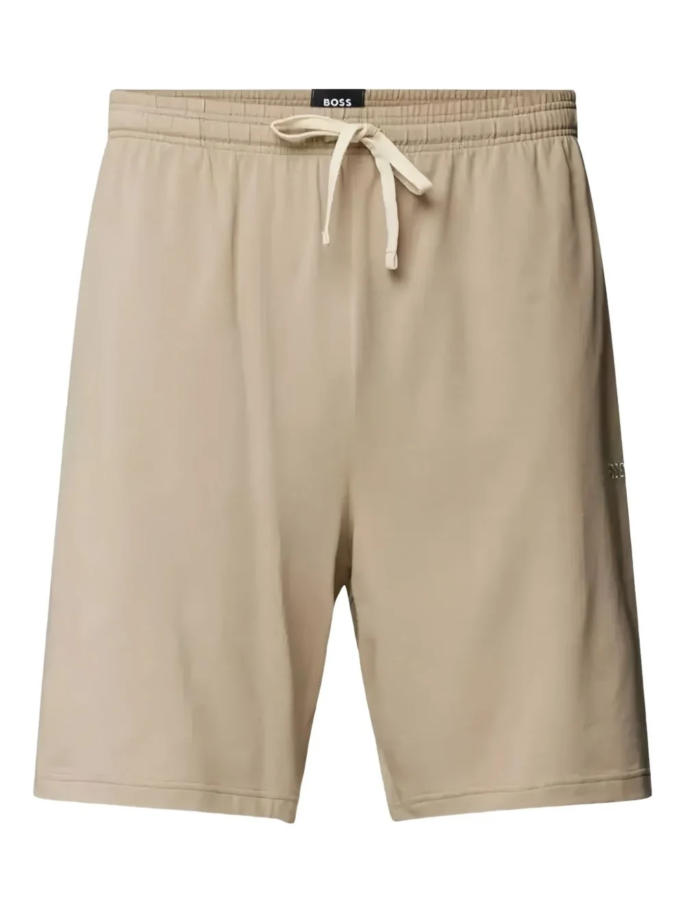 drawstring jersey shorts - 1