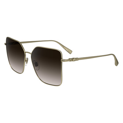 Longchamp Sunglasses Gold/Brown - OTHER outlook
