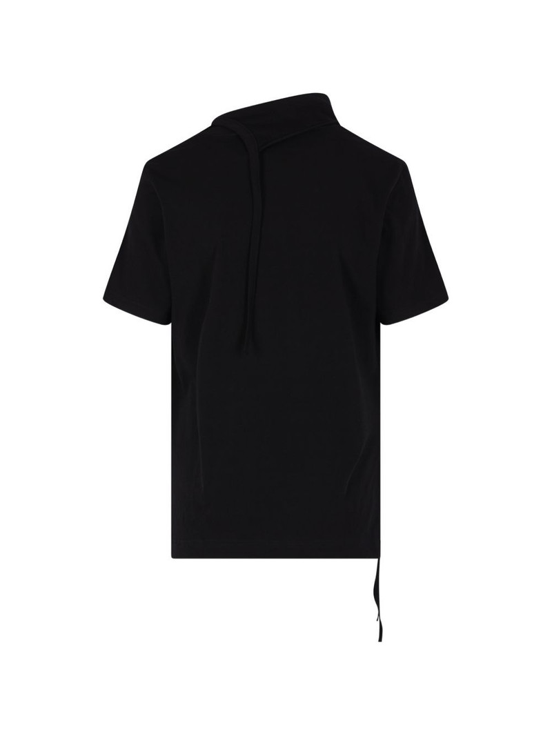 Yohji Yamamoto tie-side T-shirt outlook