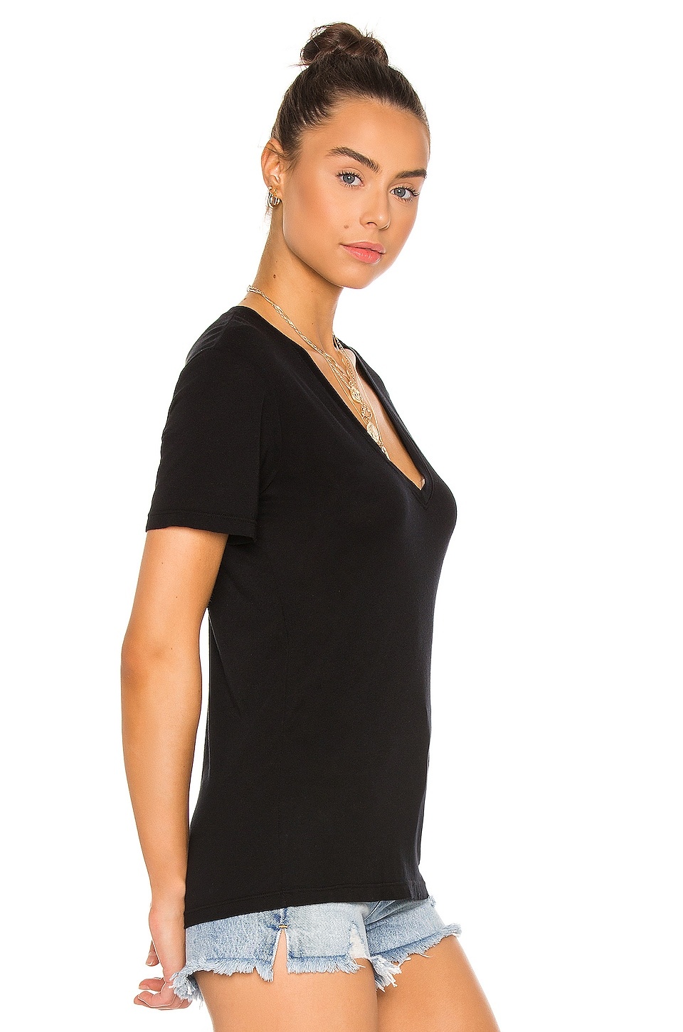 Classic V Neck Tee - 2