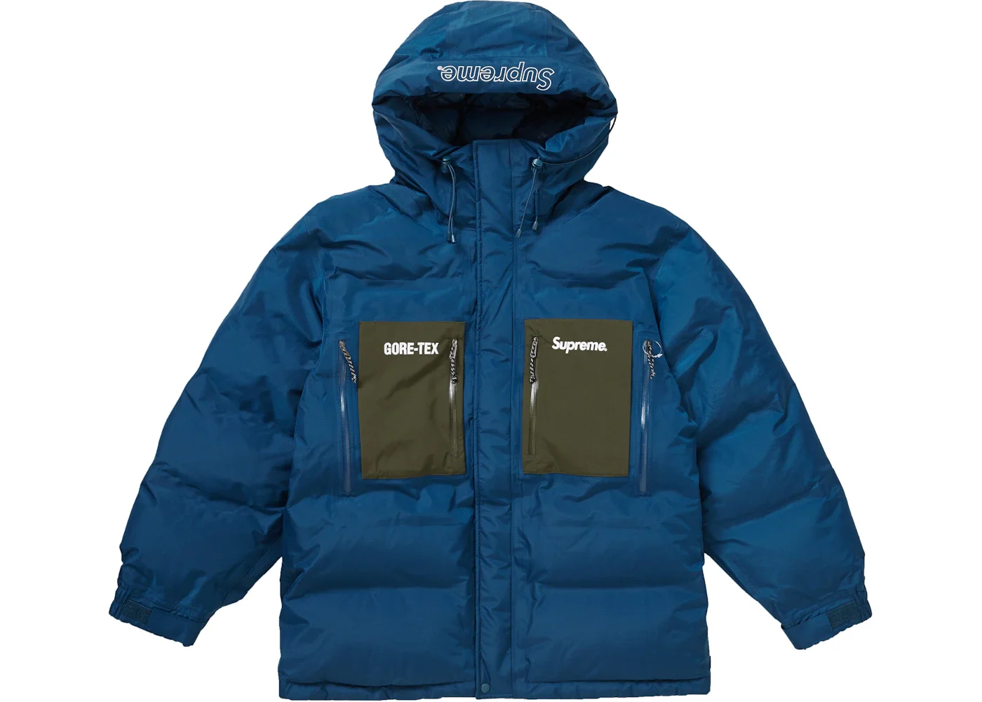 Supreme GORE-TEX 700-Fill Down Parka (FW19) Dark Teal - 1