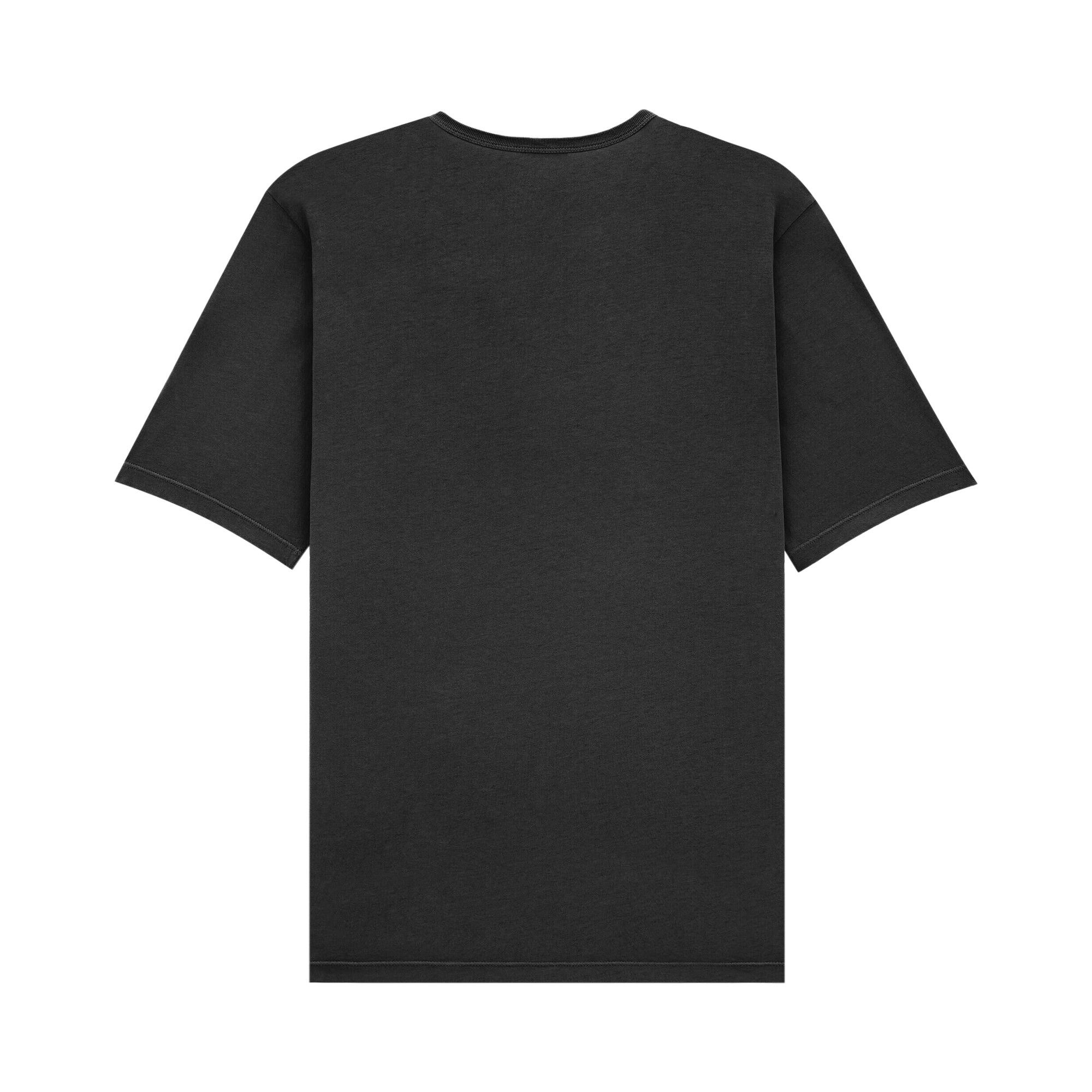 Saint Laurent Short-Sleeve Tee 'Bleached Black' - 2
