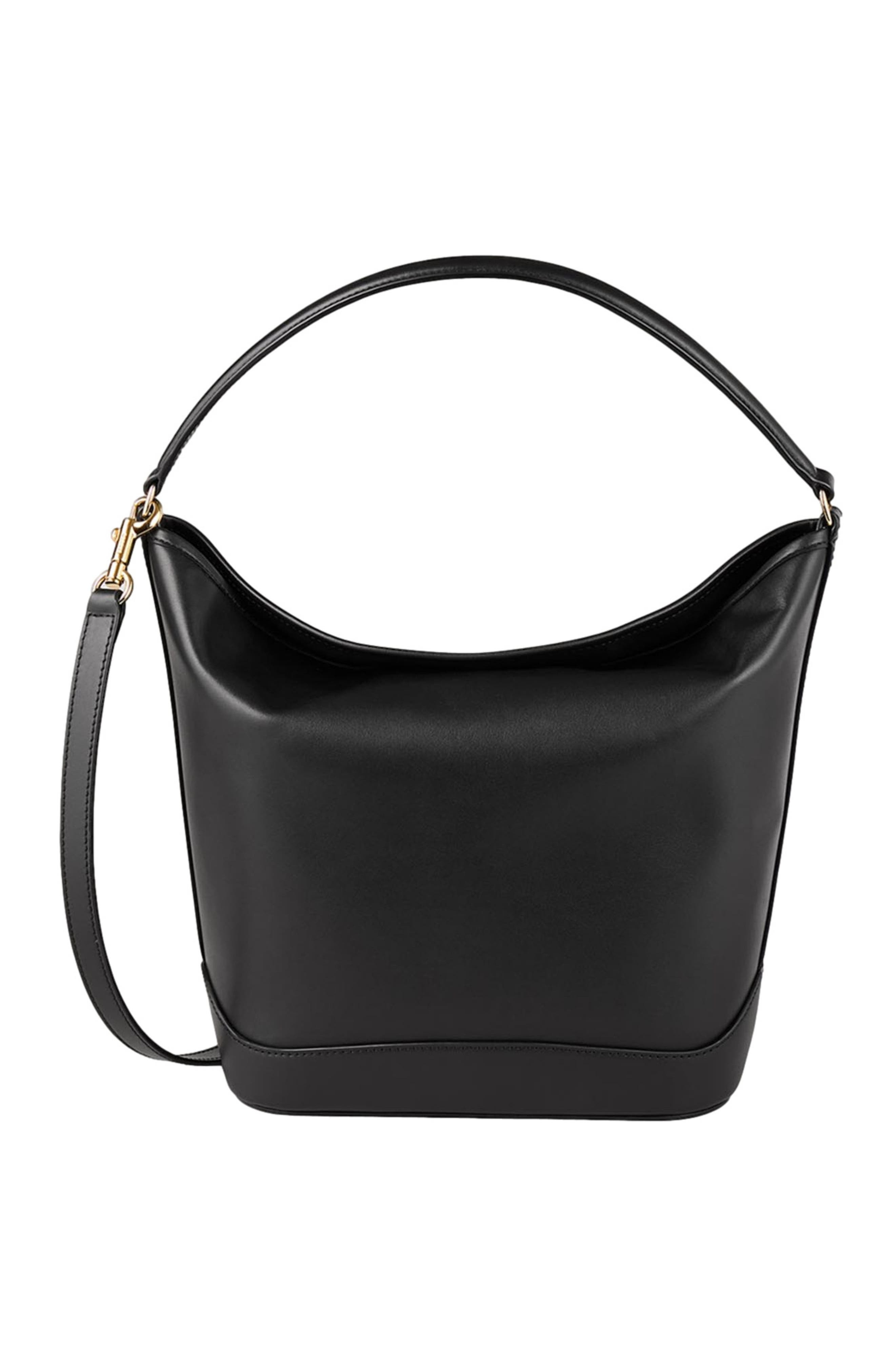 SANDRO Leather bucket bag TANGOSO in Black at Nordstrom - 3