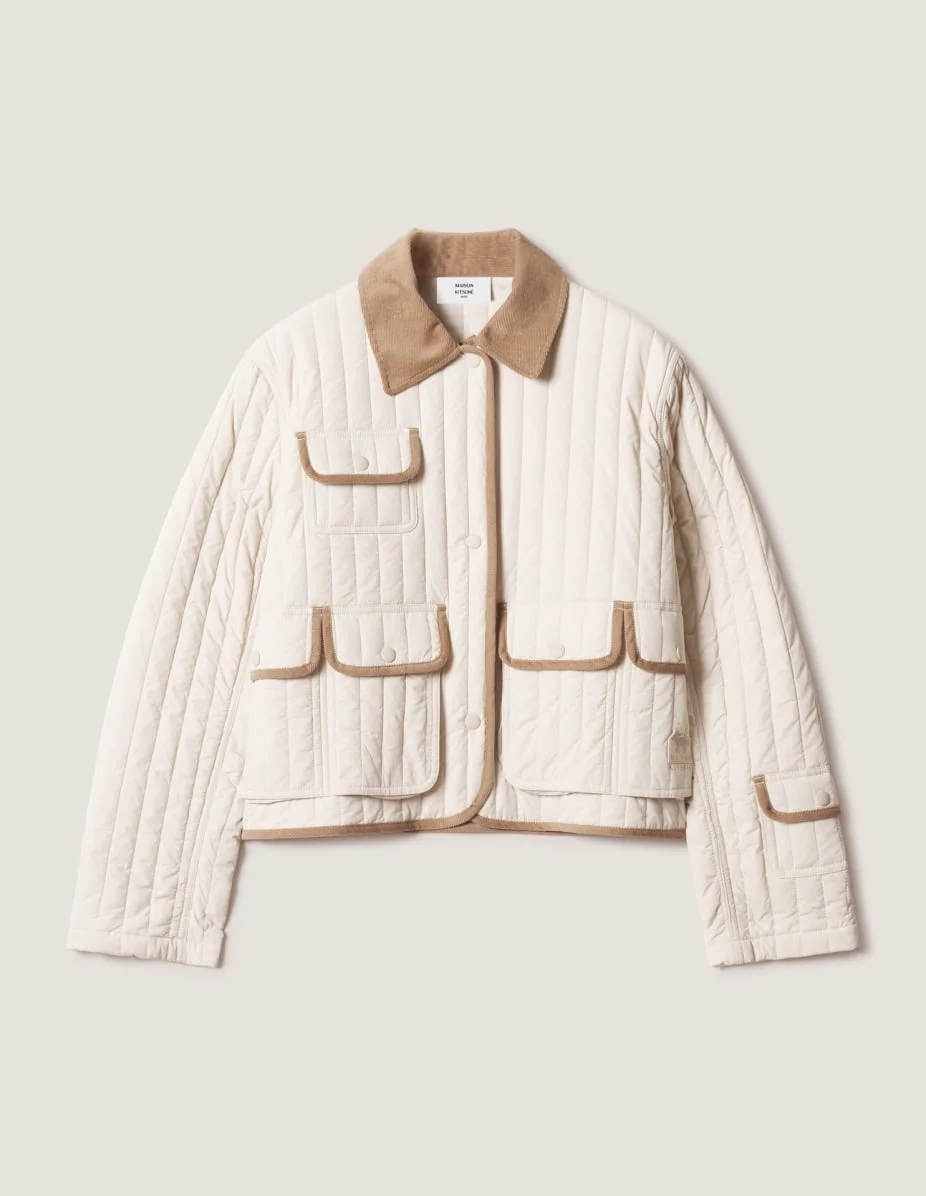 QUILTED MINI BARN JACKET - 1