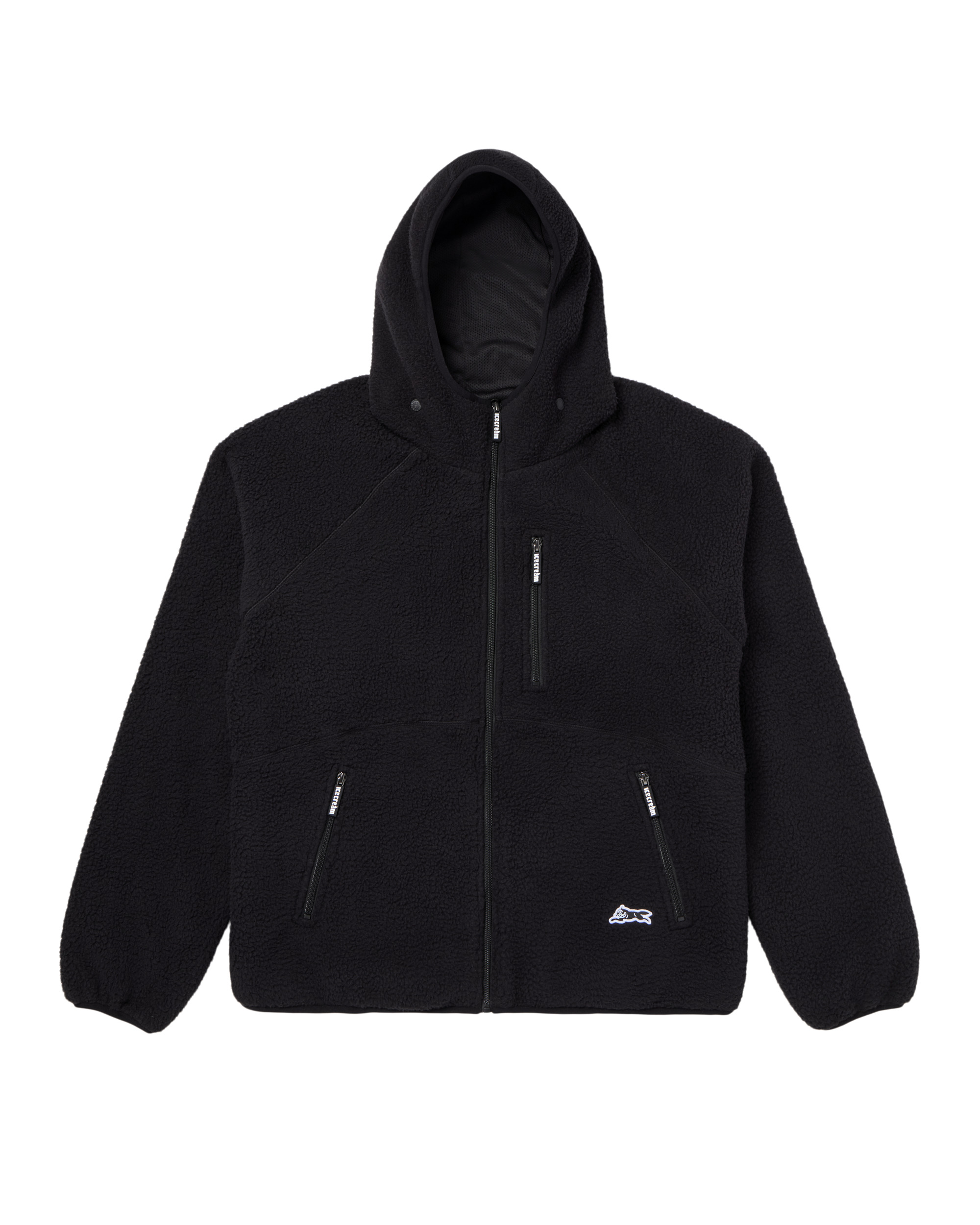 GRIN ZIP FRONT HOODIE - 3