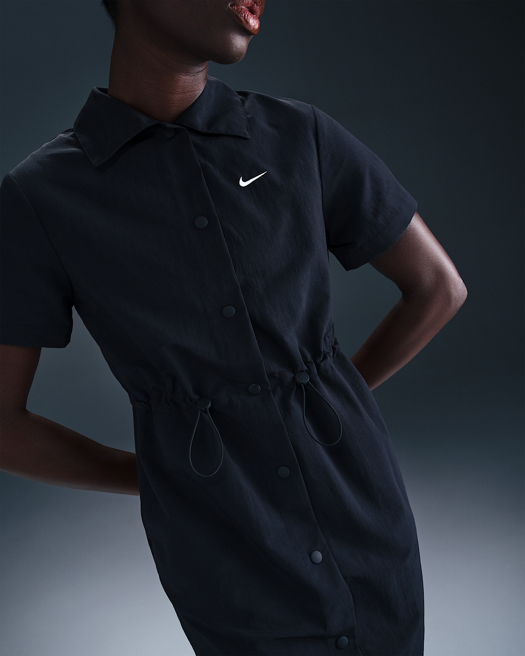 Nike Sportswear Everything Wovens Women's Short-Sleeve Mini Dress - 5