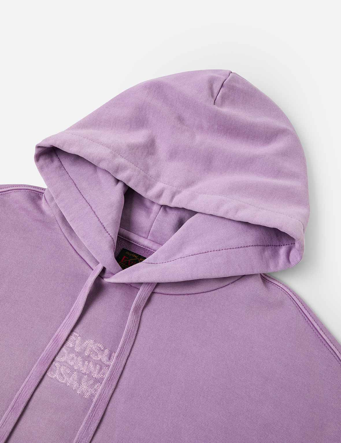 Fuzzy Cat Daicock Print Cropped Hoodie - 7