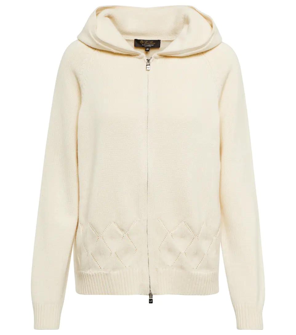 Stella Alpina cashmere and silk hoodie - 1