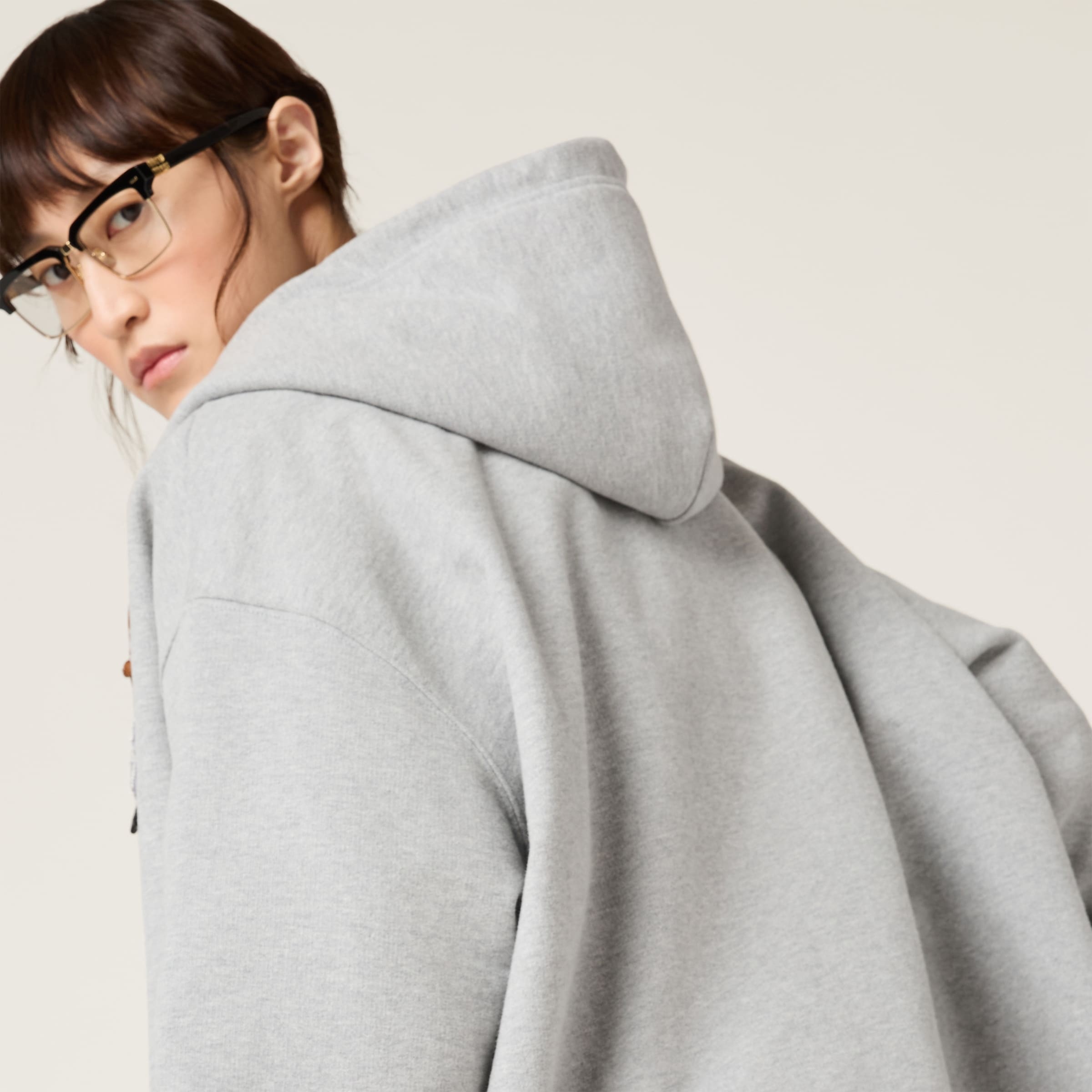 Cotton fleece sweatshirt - 5