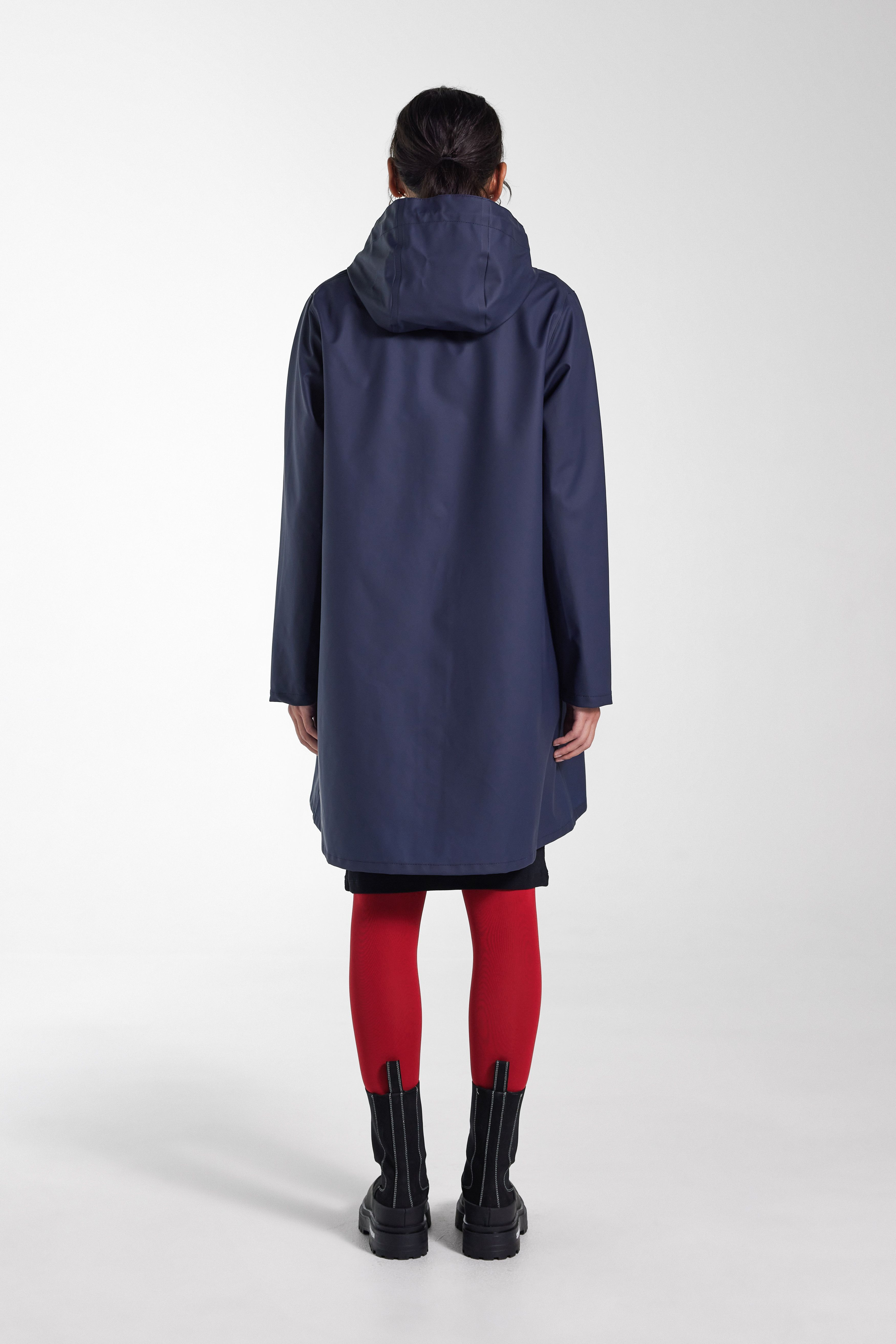 Mosebacke Lightweight Raincoat Navy - 3