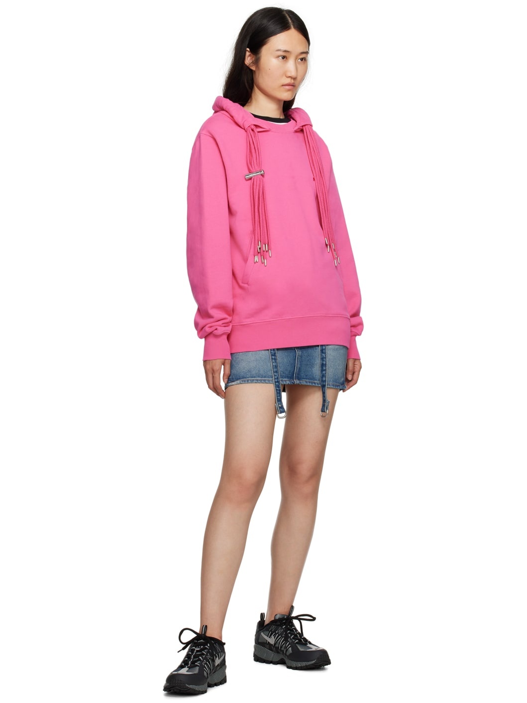 Pink Multicord Hoodie - 4