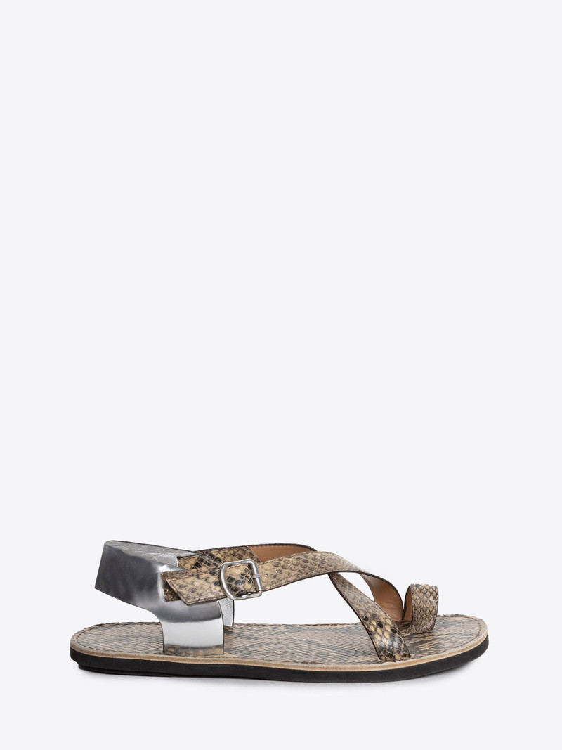 Dries Van Noten LEATHER SANDALS outlook