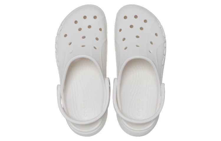 (WMNS) Crocs Classic Baya Platform Slide 'White' 208186-100 - 5