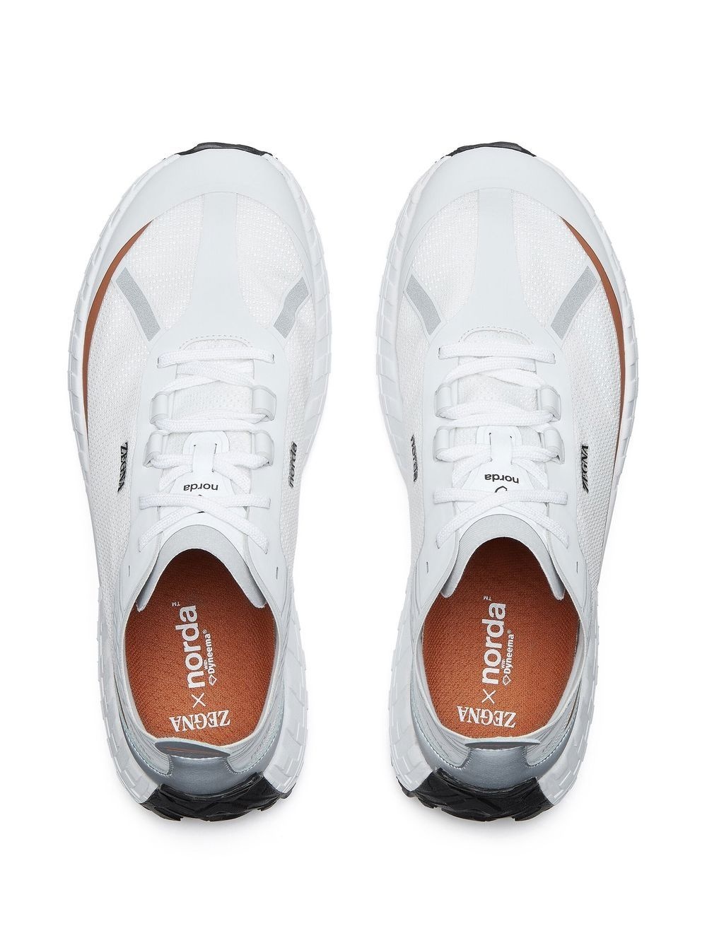 x norda low-top running sneakers - 3