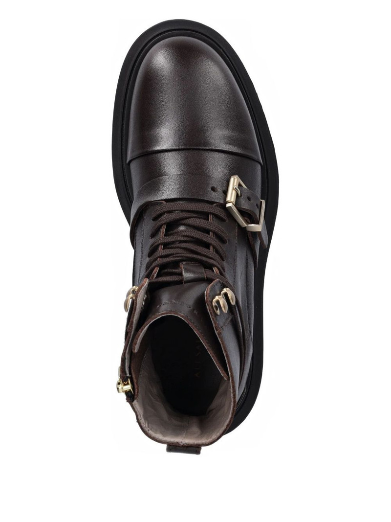 buckle lace-up boots 3