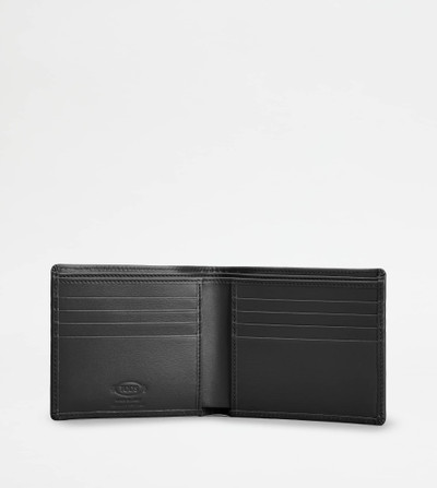 Tod's TOD'S WALLET IN LEATHER - BLACK outlook
