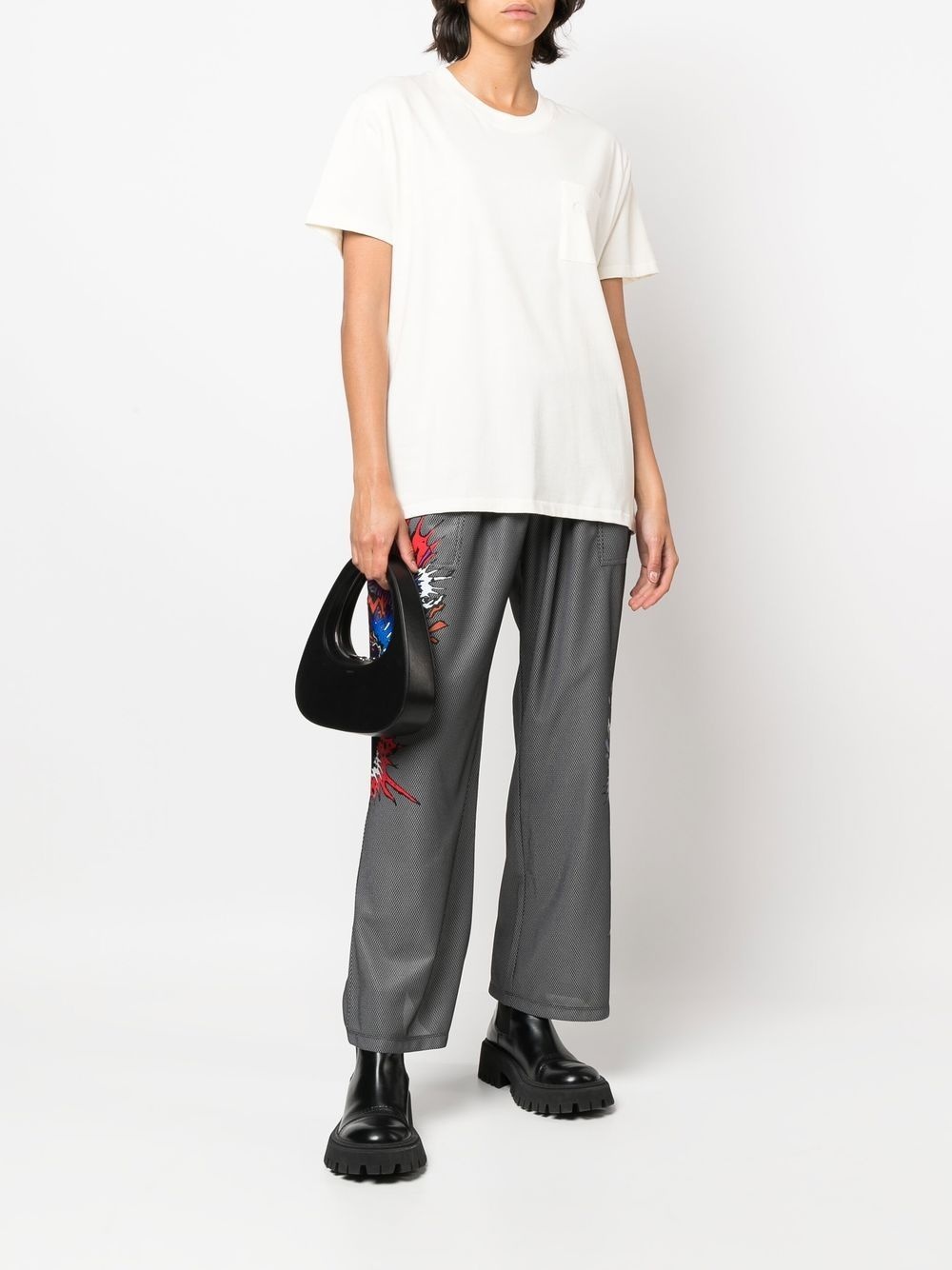 graphic-print track pants - 3