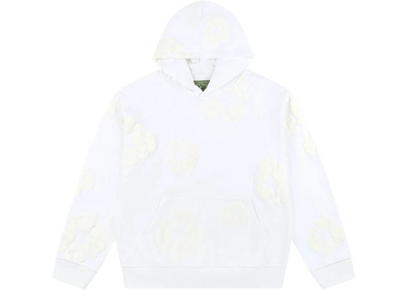 Denim Tears Mono Cotton Wreath Sweatshirt White 1