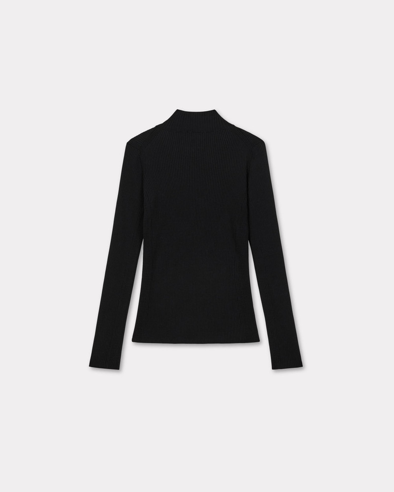 KENZO 'Boke Flower 2.0' embroidered long sleeve rib top outlook