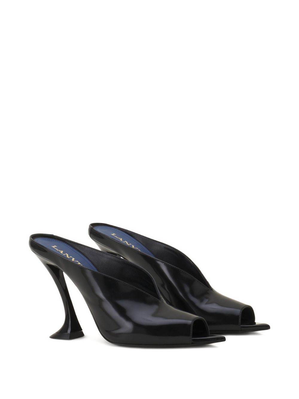 Midnight Step sculpted-heel sandals - 2