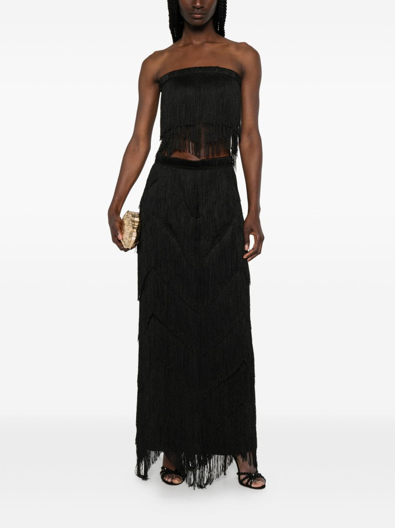 BLESS fringed maxi skirt outlook