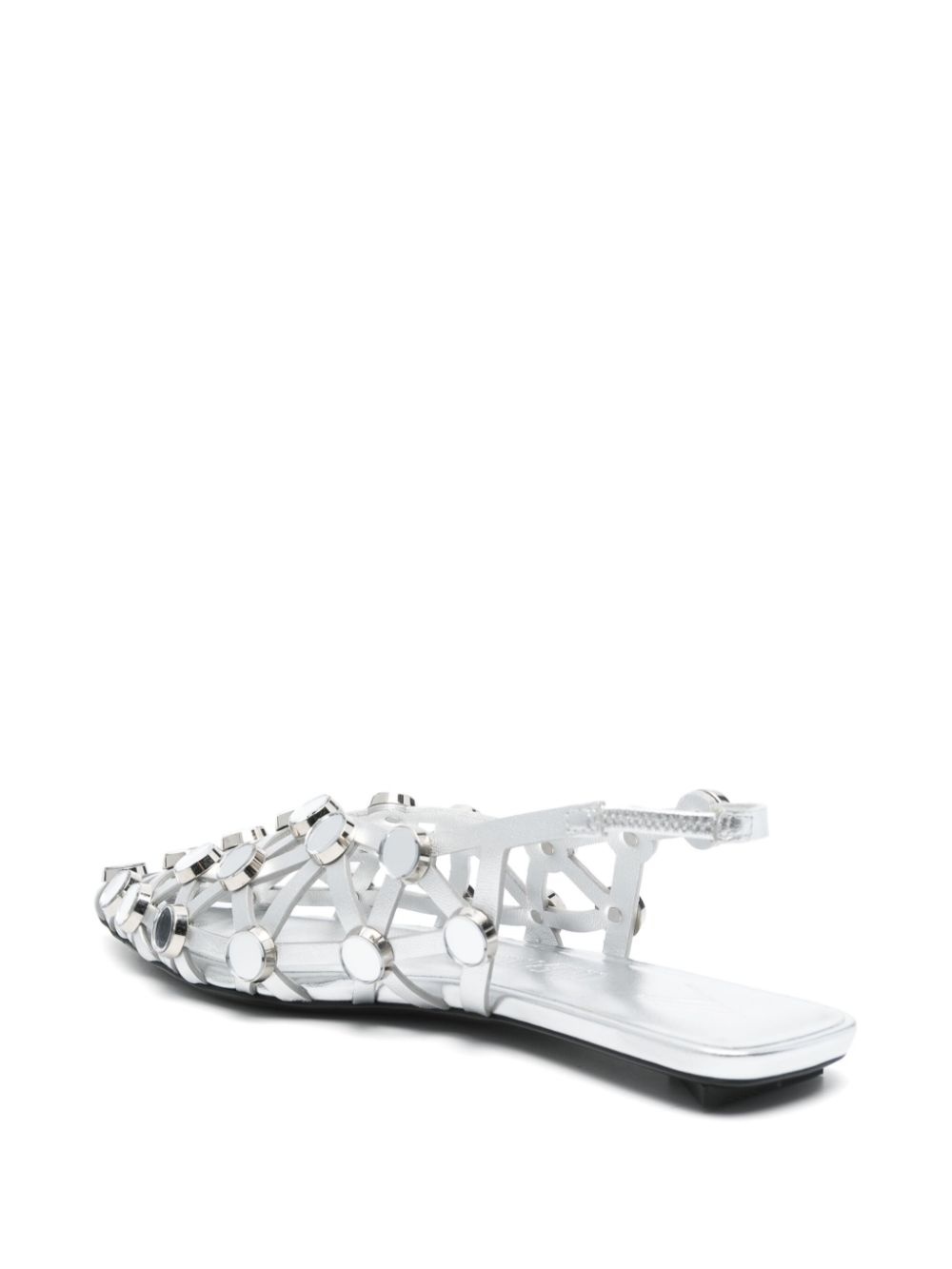 Grid ballet flats - 3