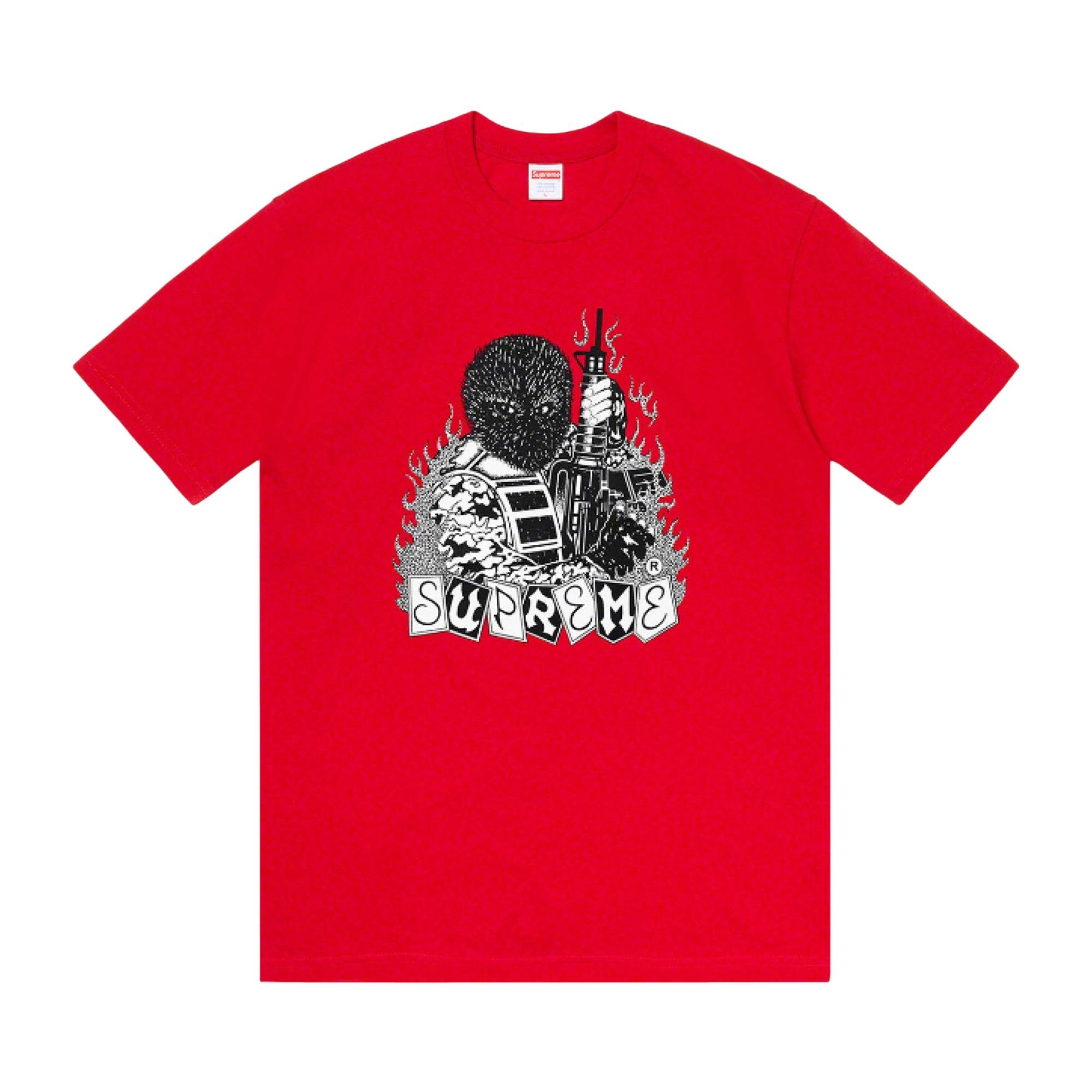 Supreme Mercenary T-Shirt 'Red' - 1