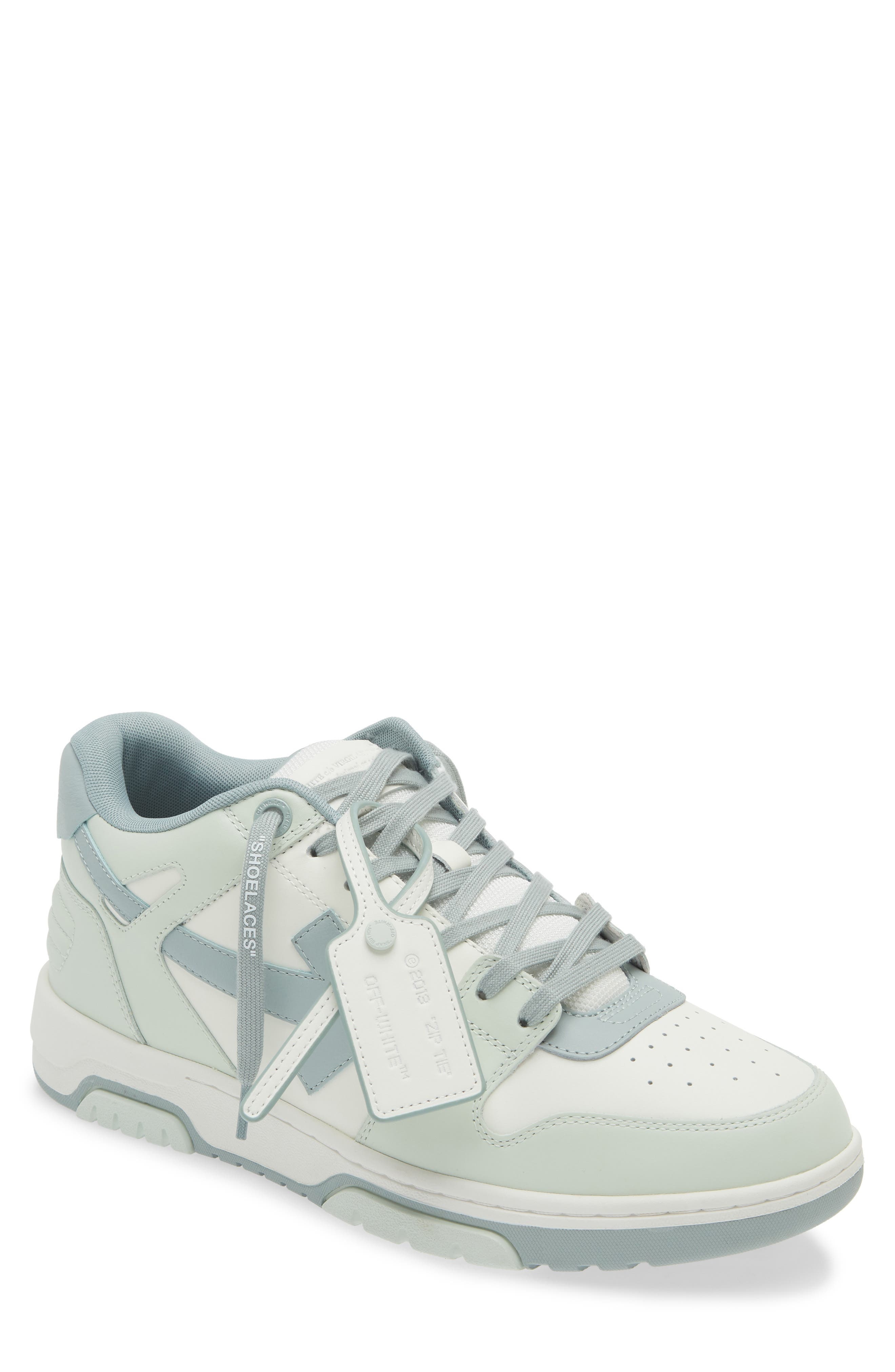 Off-White Out of Office Low Top Sneaker in Mint- Greyish at Nordstrom - 1