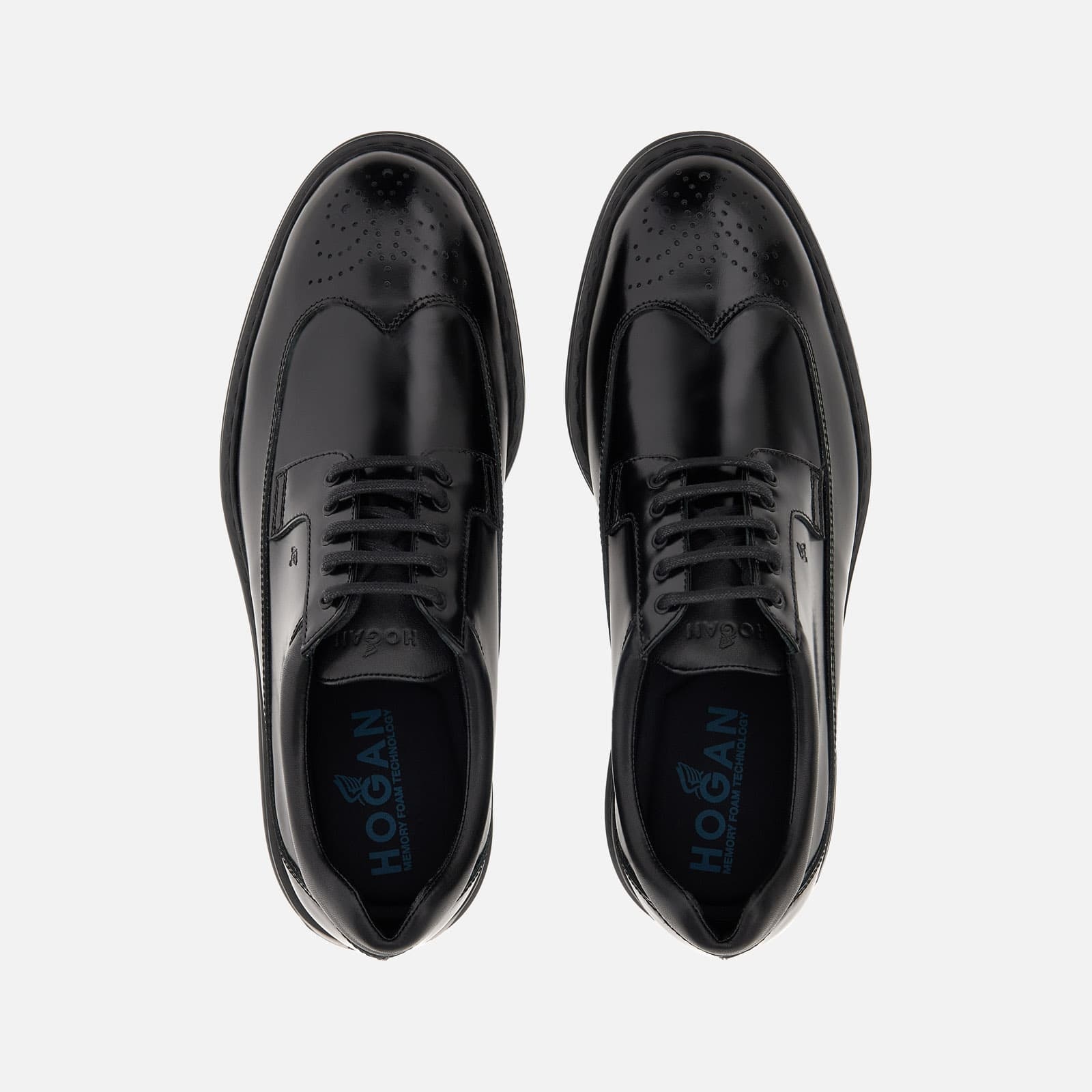 Lace Ups Hogan H576 Black - 4